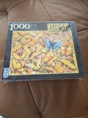 Ultra Challenge 1000-Piece Butterfly Jigsaw Puzzle TO BE UNIQUE - NiB 2006
